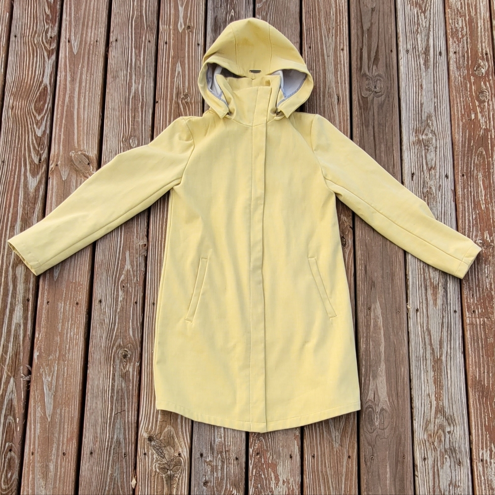 Mia Melon Rain Coat Jacket Vanessa Yellow Hooded Raincoat Womens Stylish